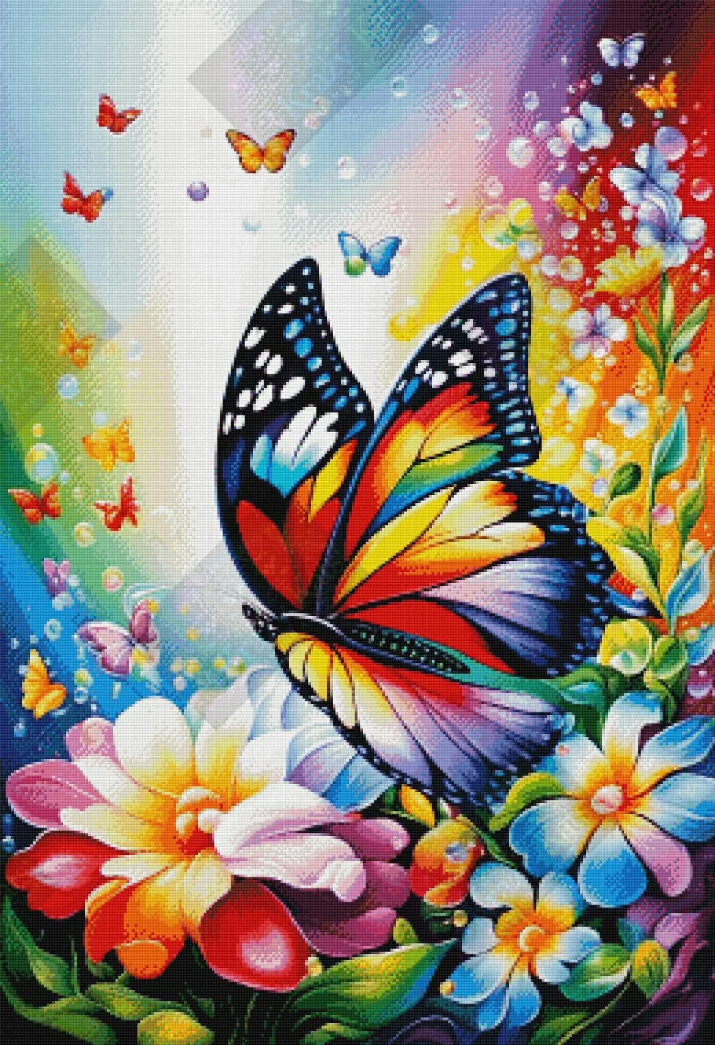 Wings Of A Thousand Colors by Cindy Emery (Starting At 90 Colors)