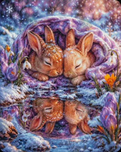 Winter's Tender Promise by M.E. Divine Arts (Starting At 90 Colors)